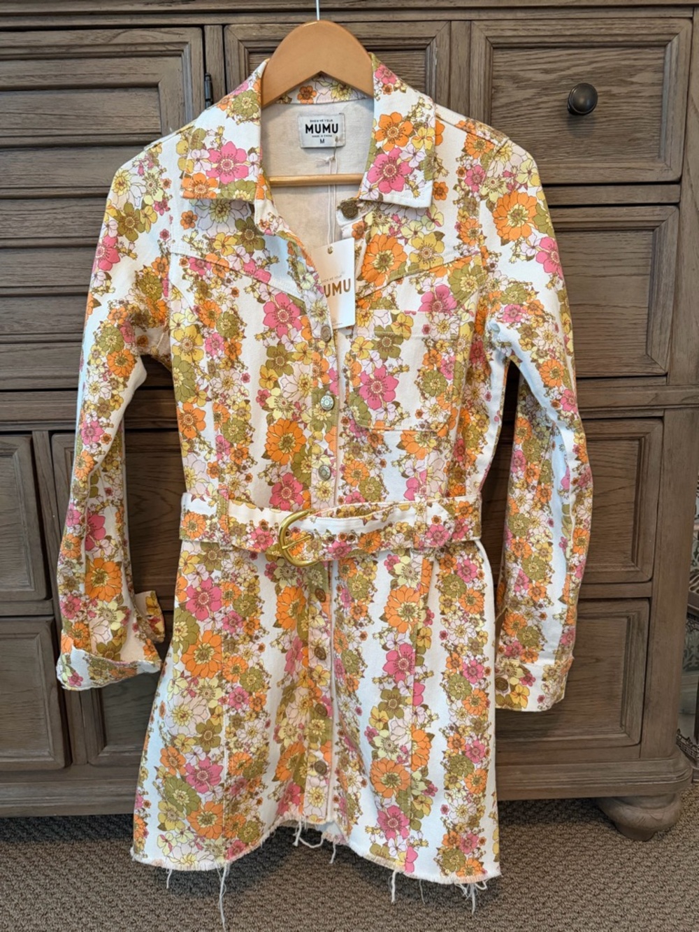 Show Me Your Mumu Denim Dress - NWT